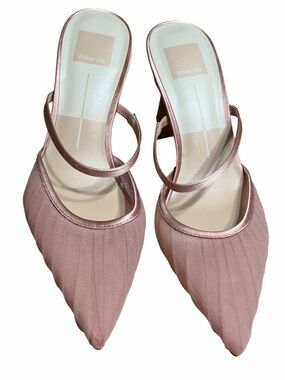 Dolce Vita Rose Pink Pointed Slingback Heels